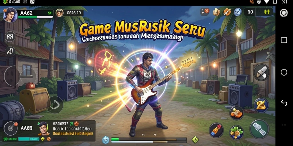 Tampilan gameplay AA62 yang penuh warna dan interaktif.