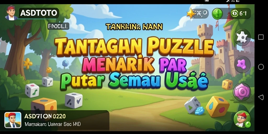 Screenshot ASDTOTO menampilkan gameplay Puzzle yang menarik dan menantang.