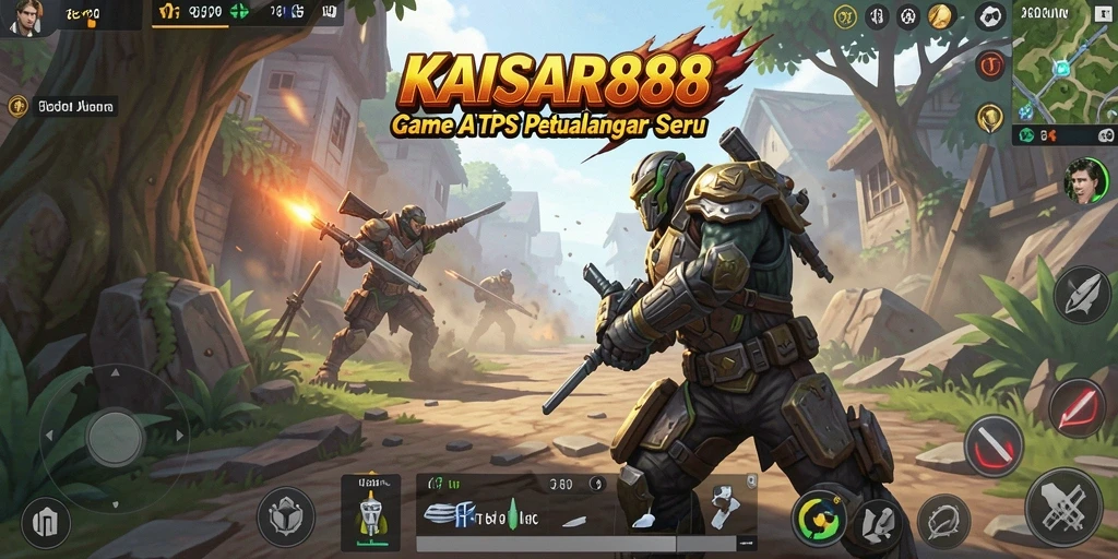 Tampilan grafis menawan dari gameplay KAISAR888 yang memukau.