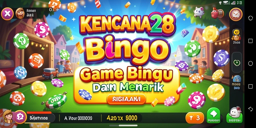Tampilan screenshot gameplay Bingo KENCANA28 yang seru dan menantang.