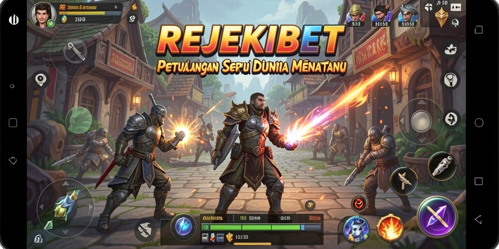 Tampilan gameplay seru dari petualangan menantang di REJEKIBET.