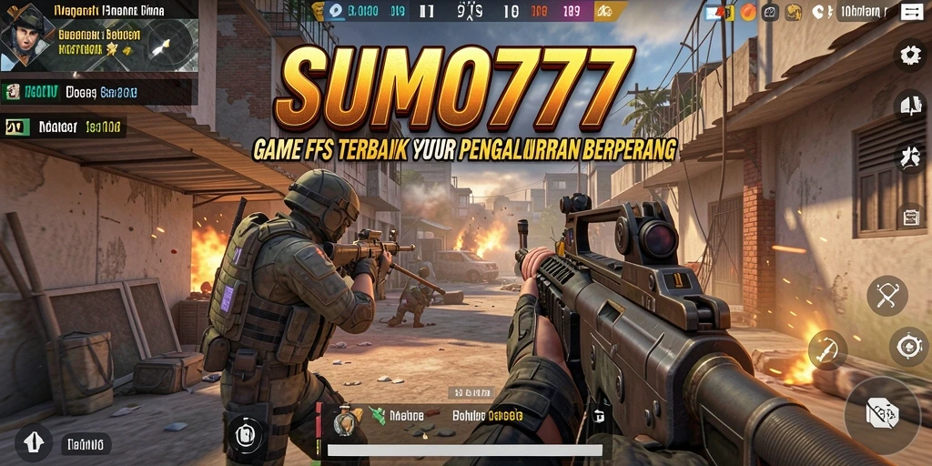 Screenshot gameplay SUMO777 yang penuh aksi dan strategi.