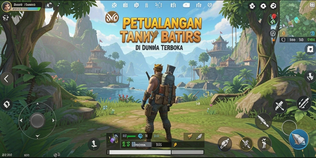 Tampilan gameplay menakjubkan di dunia terbuka SVIP10.